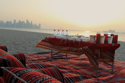 Doha: Private Dinner on Al Safliya Island