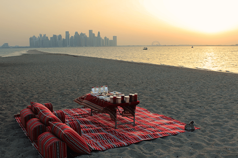 Doha: Private Dinner on Al Safliya Island