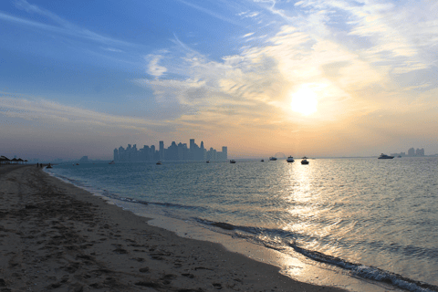 Doha: Private Dinner on Al Safliya Island