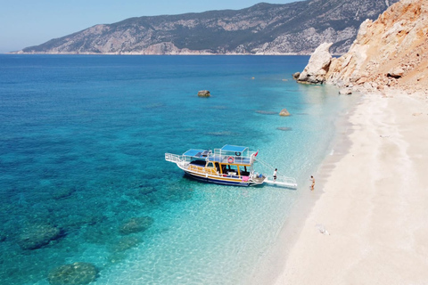 Antalya/Kemer: Porto Genoese Boat Trip and Mud Bath w/ Lunch Tour Without Pick up and Drop-off