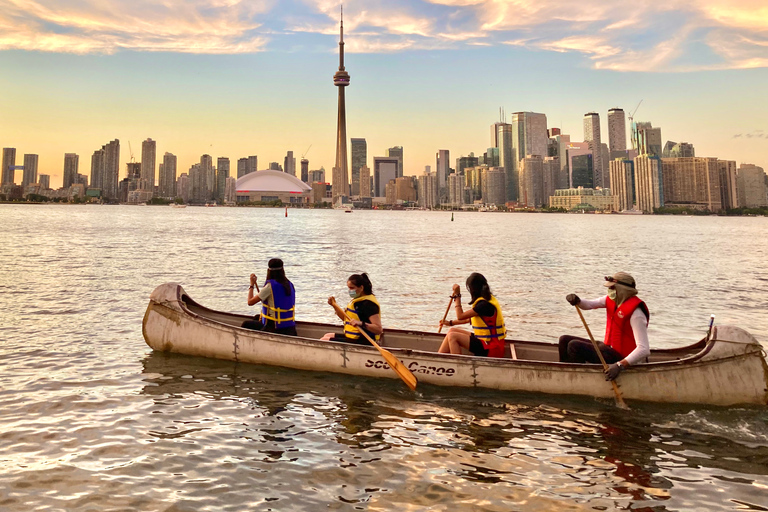 Îles de Toronto : excursion en canoë au coucher du soleil