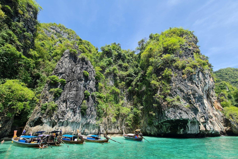 Phuket : Île de Phi Phi, tour en bateau de l&#039;île aux Bambous