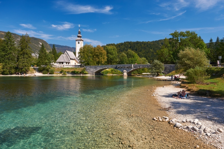 Excursion d'une journée au lac de Bled, au lac de Bohinj et à la cascade de SavicaLac de Bled Lac de Bohinj et cascade de Savica