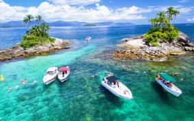 Ilha Grande: Full-Day Speedboat Tour of Paradise Islands
