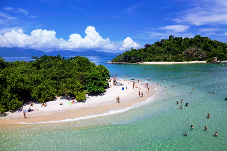 Ilha Grande: 7h Speedboat Tour Paradiesinseln von Angra