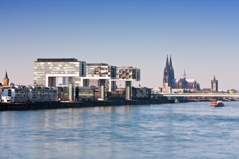 Keulen: stadsrondvaart langs het panorama van de oude stad