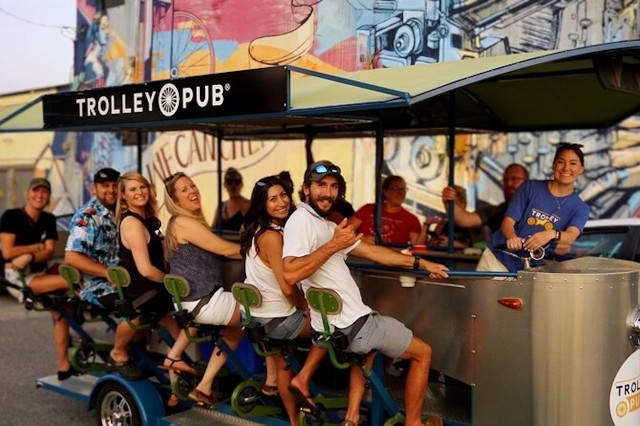 Visit Norfolk Guided Party Bike and Local Pub Crawl Tour in Norfolk, Virginia