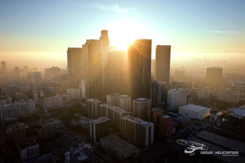 Città e costa: Spiagge e città: Tour in elicottero di 50 minutiTour in elicottero della costa, delle spiagge e della città di Los Angeles