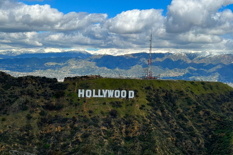 Città e costa: Spiagge e città: Tour in elicottero di 50 minutiTour in elicottero della costa, delle spiagge e della città di Los Angeles