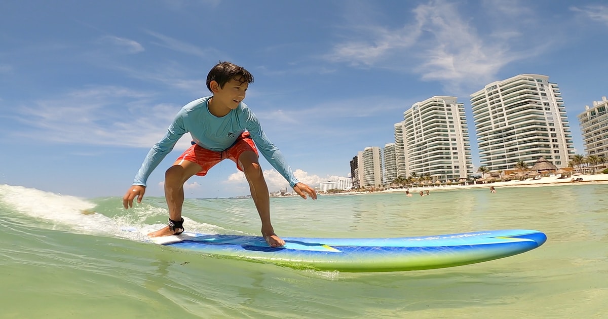 Cancun Surfing Classes with Equipment and Drinks GetYourGuide