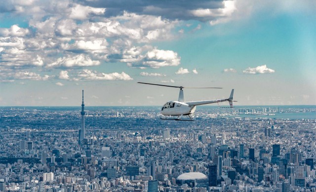 Tokyo: Guided Helicopter Ride with Mount Fuji Option