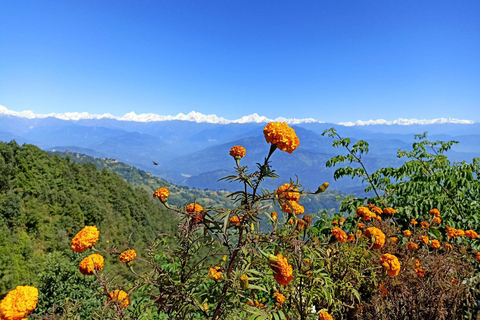 Jednodniowa wycieczka piesza po Nagarkot z widokiem na góry