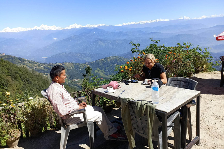 Nagarkot day hiking tour with Mountain view