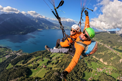 Interlaken: Tandem Paragliding Flight with Pilot