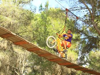 Mallorca: Adrenaline Tree Top Adventure Entry Ticket