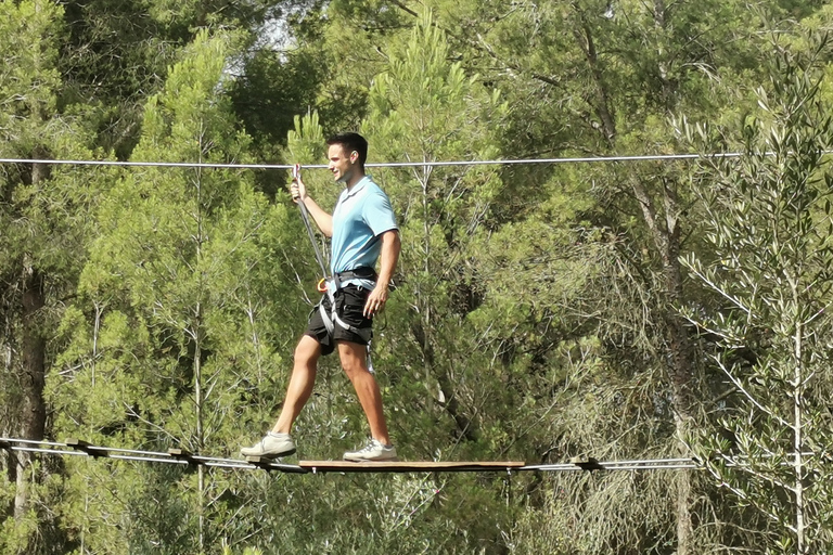 Mallorca: Adrenaline Tree Top Adventure Entry Ticket