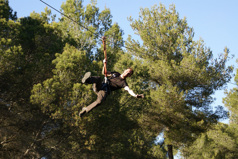 Mallorca: Adrenaline Tree Top Adventure Entry Ticket