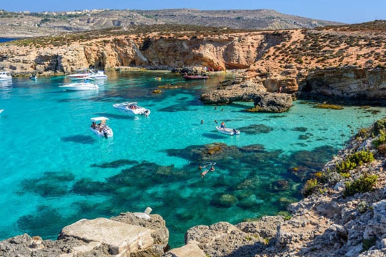 Vanuit Malta: zeiltocht naar de drie eilanden Malta, Gozo en CominoMalta, Gozo & Comino: trip naar de drie eilanden