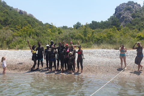 Antalya/Kemer: Porto Genoese Boat Trip and Mud Bath w/ Lunch Tour Without Pick up and Drop-off