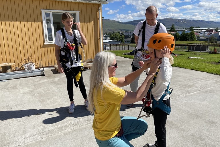 Akureyri: Wycieczka tyrolką
