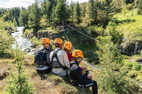 Akureyri : Tour en tyrolienne