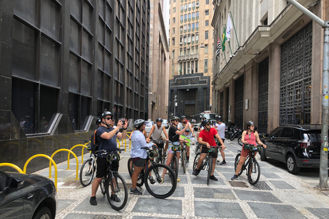 São Paulo: visite historique du centre-ville à vélo