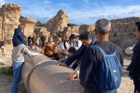 Carthage: visite guidée à vélo du site archéologique