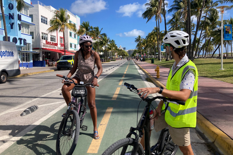 Hoogtepunten van de fietstocht door Miami Beach