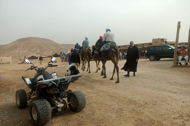 Passeio de quadriciclo no deserto de Agafay