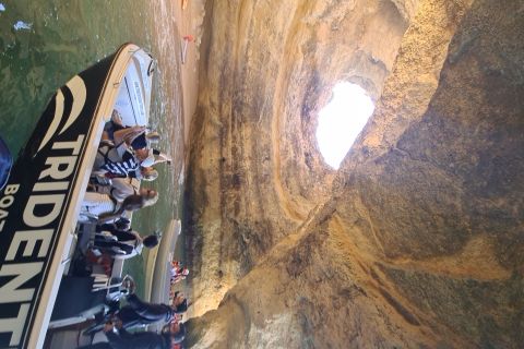 Da Armação de Pêra: tour in barca di grotte e spiagge di Benagil