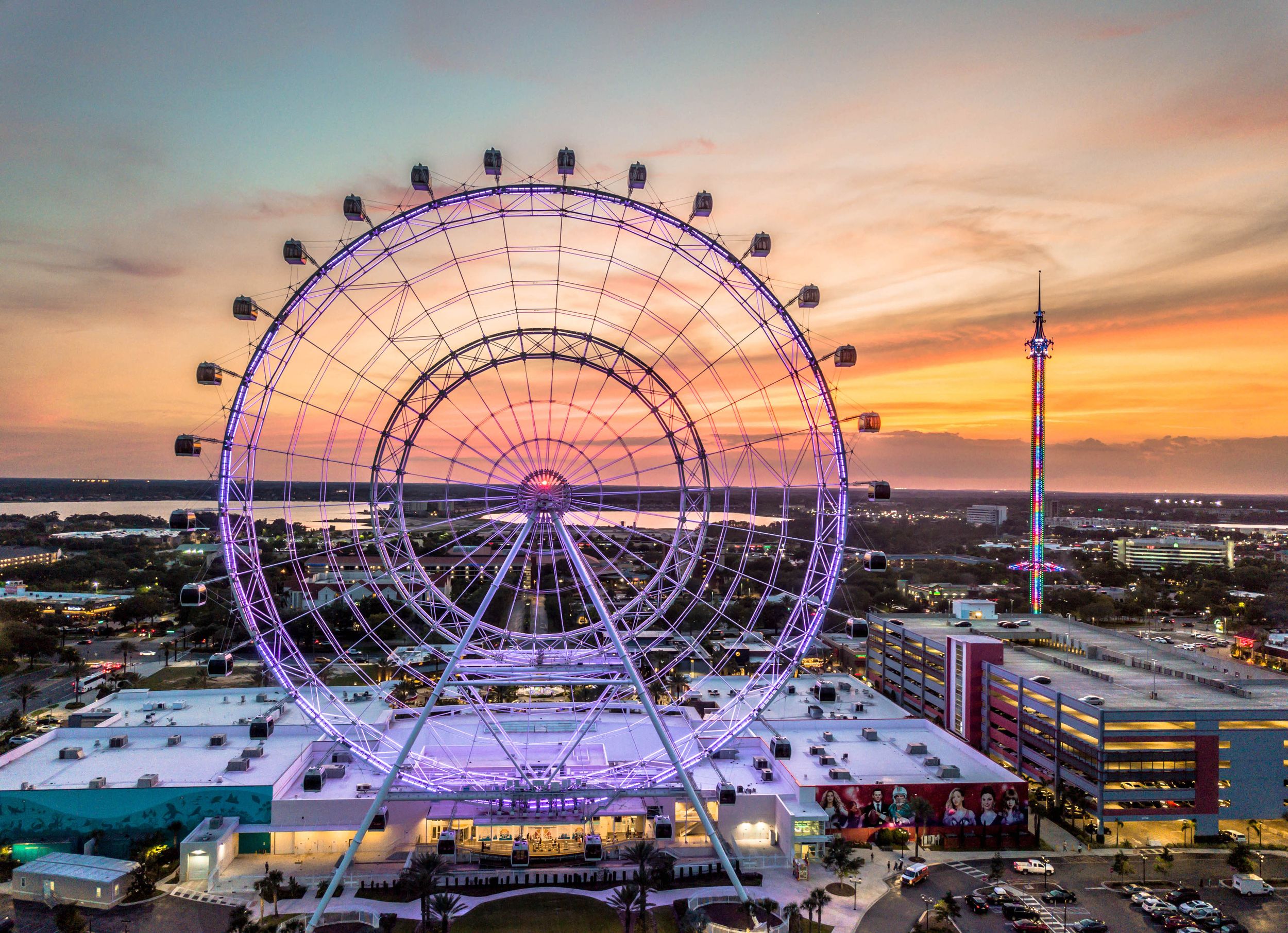 Orlando: Das Orlando Eye mit optionalen Tickets für die Attraktionen