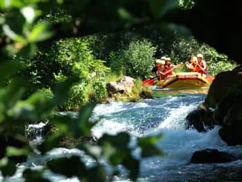 From Omiš: Cetina River Rafting Trip with Underwater Cave