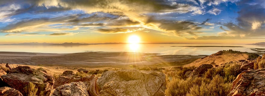 Salt Lake City : Expérience de la faune et du coucher de soleil sur le Grand Lac Salé