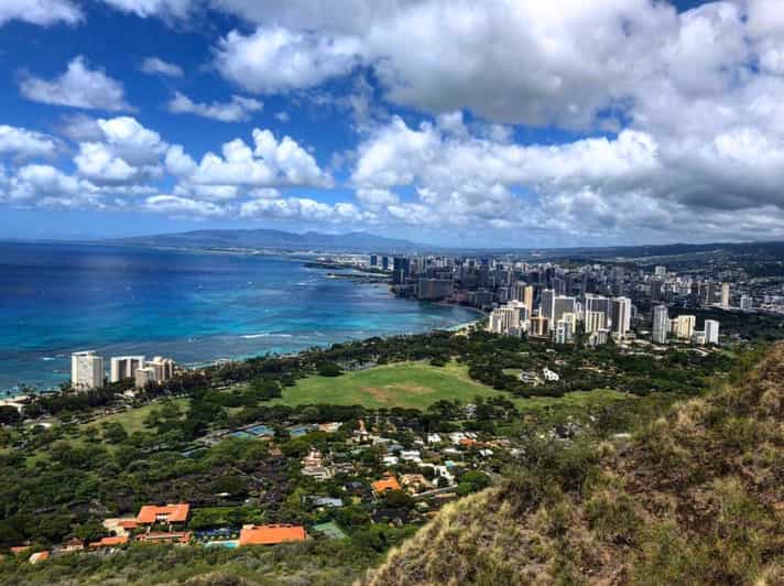 Oahu Diamond Head Crater Trailhead Transfer & Entry Fee GetYourGuide