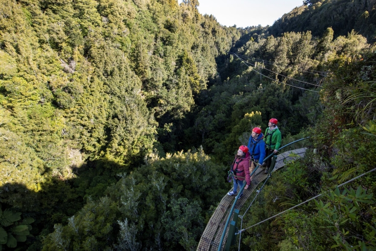 Rotorua : Ultimate Guided Zipline Tour w/ Volcanic Cliff Walk (en anglais)