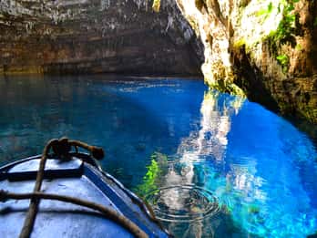 Depuis Argostolion : Visite privée des grottes et de la plage d'Antisamos