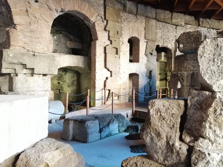 Roma Visita exclusiva al Coliseo Subterráneo y al Foro Romano