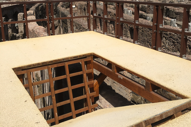 Rome : Visite exclusive du Colisée souterrain et du Forum romain