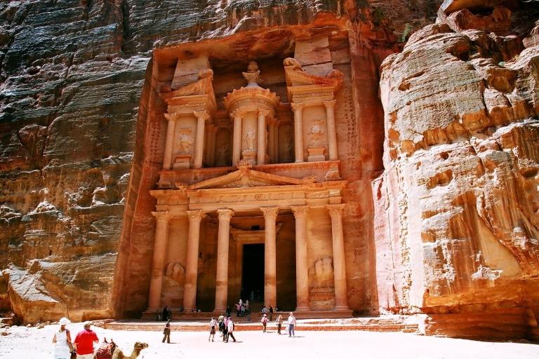 From Amman: Private Day Tour to Petra Private Tour without Admission and Local Guide