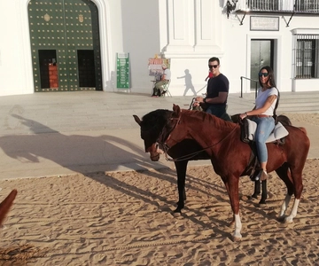 El Rocío: excursão a cavalo pelo Parque Nacional de Doñana