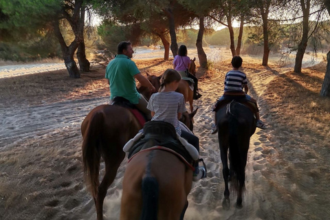 El Rocío: Ridtur till häst i nationalparken Doñana