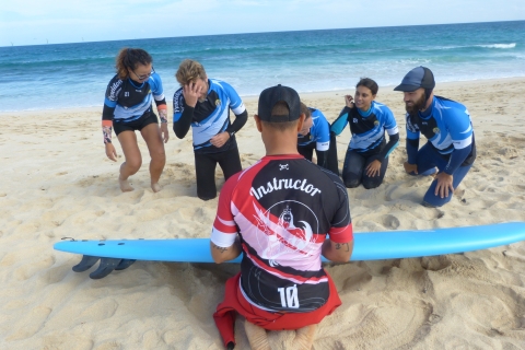 Clases de surf para principiantes en Corralejo y alrededores