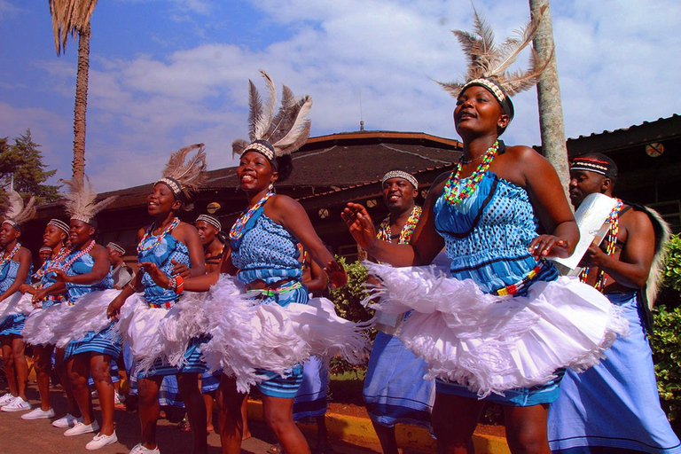 De Nairóbi: Passeio e show de dança cultural em Bomas of KenyaExcursão Cultural da Tarde a Bomas do Quênia em Nairóbi