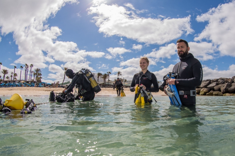 First dive for children 8-10 years