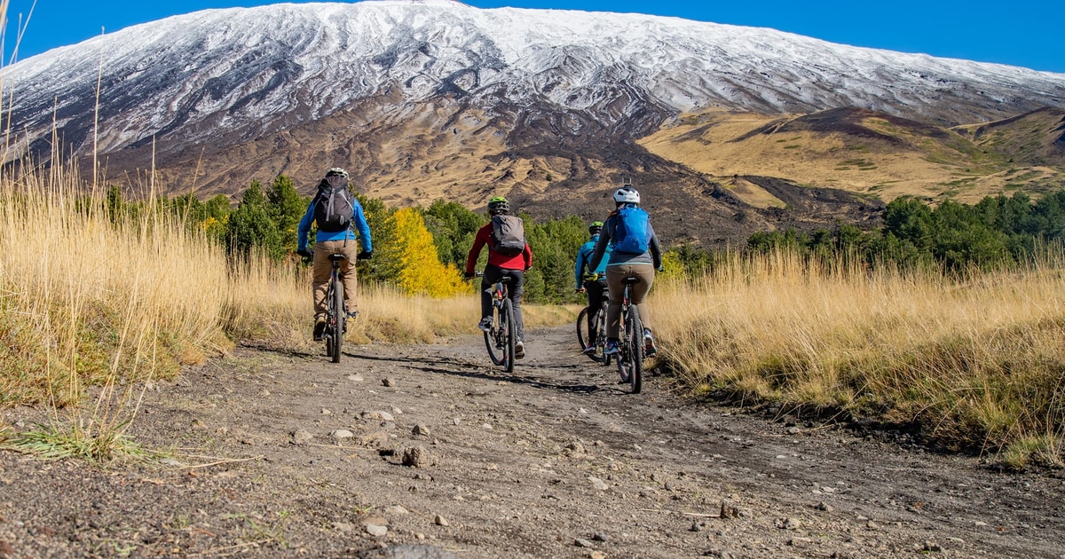 Mount Etna: E-Bike Tour with Lunch and Transportation | GetYourGuide