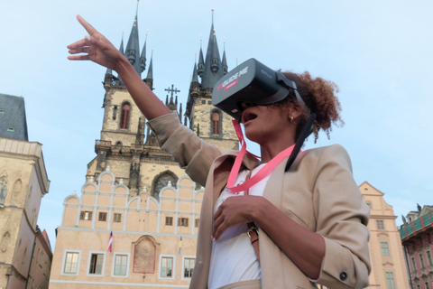 Prague: Guided Walking Tour with Virtual Reality (VR)