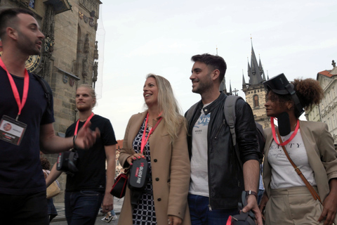 Praag: begeleide wandeltocht met virtual reality (VR)