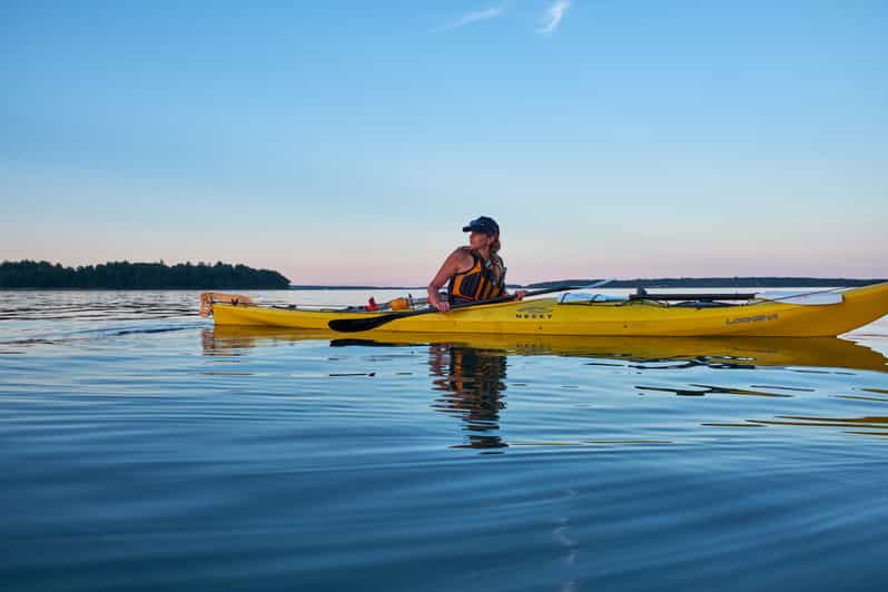 Portland, Maine tour in kayak di un'intera giornata a Casco Bay GetYourGuide