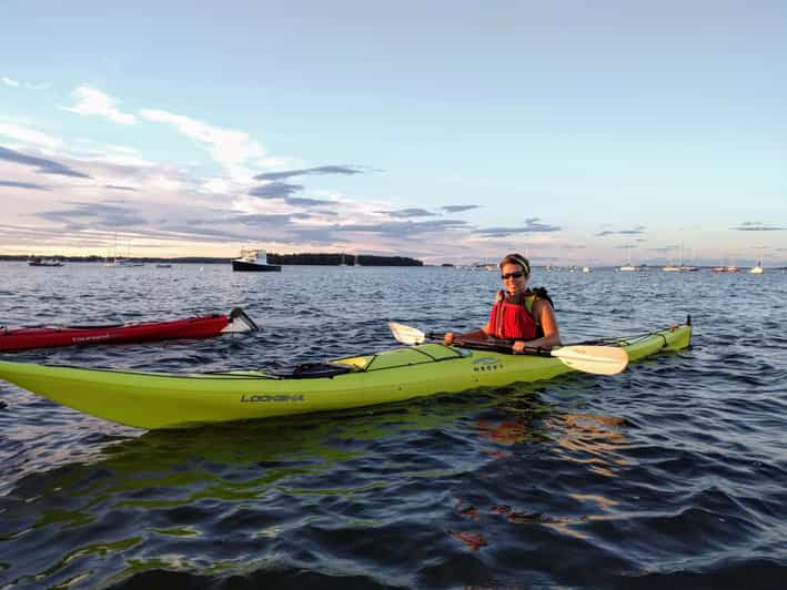 Portland, Maine tour in kayak di un'intera giornata a Casco Bay