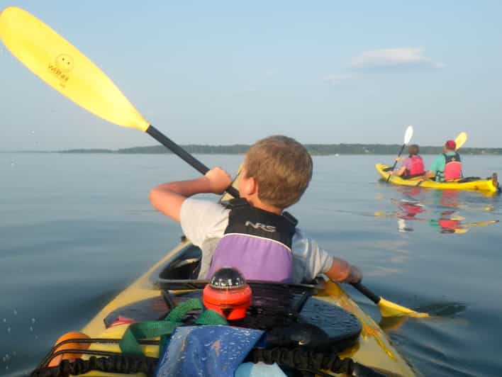 Portland, Maine tour in kayak di un'intera giornata a Casco Bay